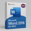 Microsoft Word 2016 for Mac