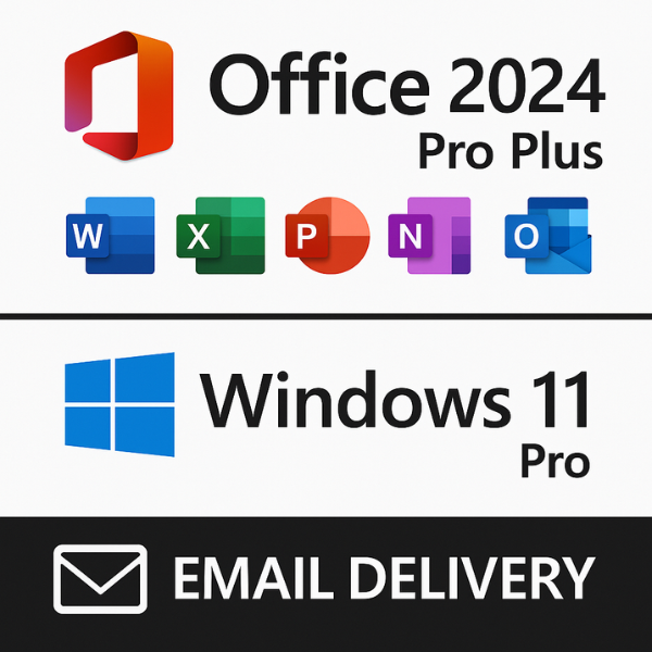 Office 2024 Pro Plus + Windows 11 Pro Bundle